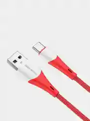 Красный кабель USB BOROFONE BX60 для зарядки и передачи данных Micro Type-C Lightning