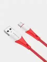 Красный кабель USB BOROFONE BX60 для зарядки и передачи данных Micro Type-C Lightning