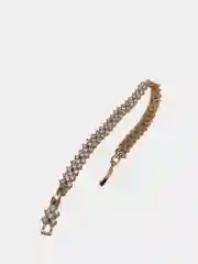 Браслет позолоченный с цирконами Xuping Jewelry