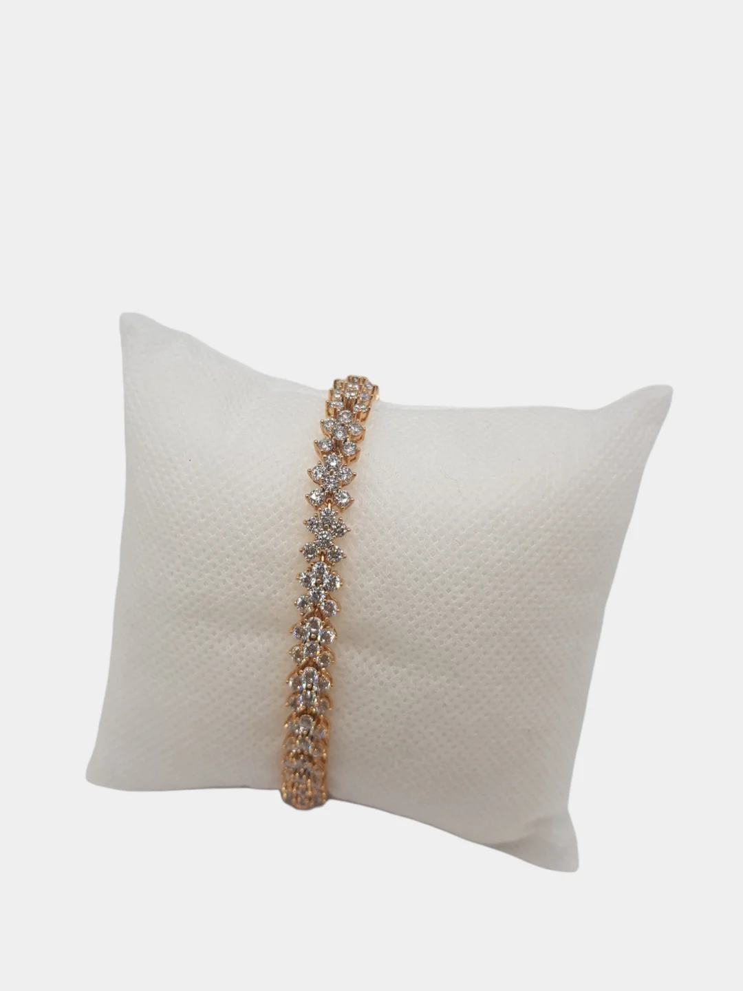 Браслет позолоченный с цирконами Xuping Jewelry