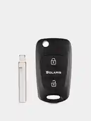 Ключ Солярис Solaris, Хендай Hyundai корпус Ключа и кнопки автомобильные Киа KIA Rio