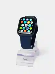 Синий умные смарт фитнес часы Watch 7 HW67 Pro Max, 45 мм, NFC