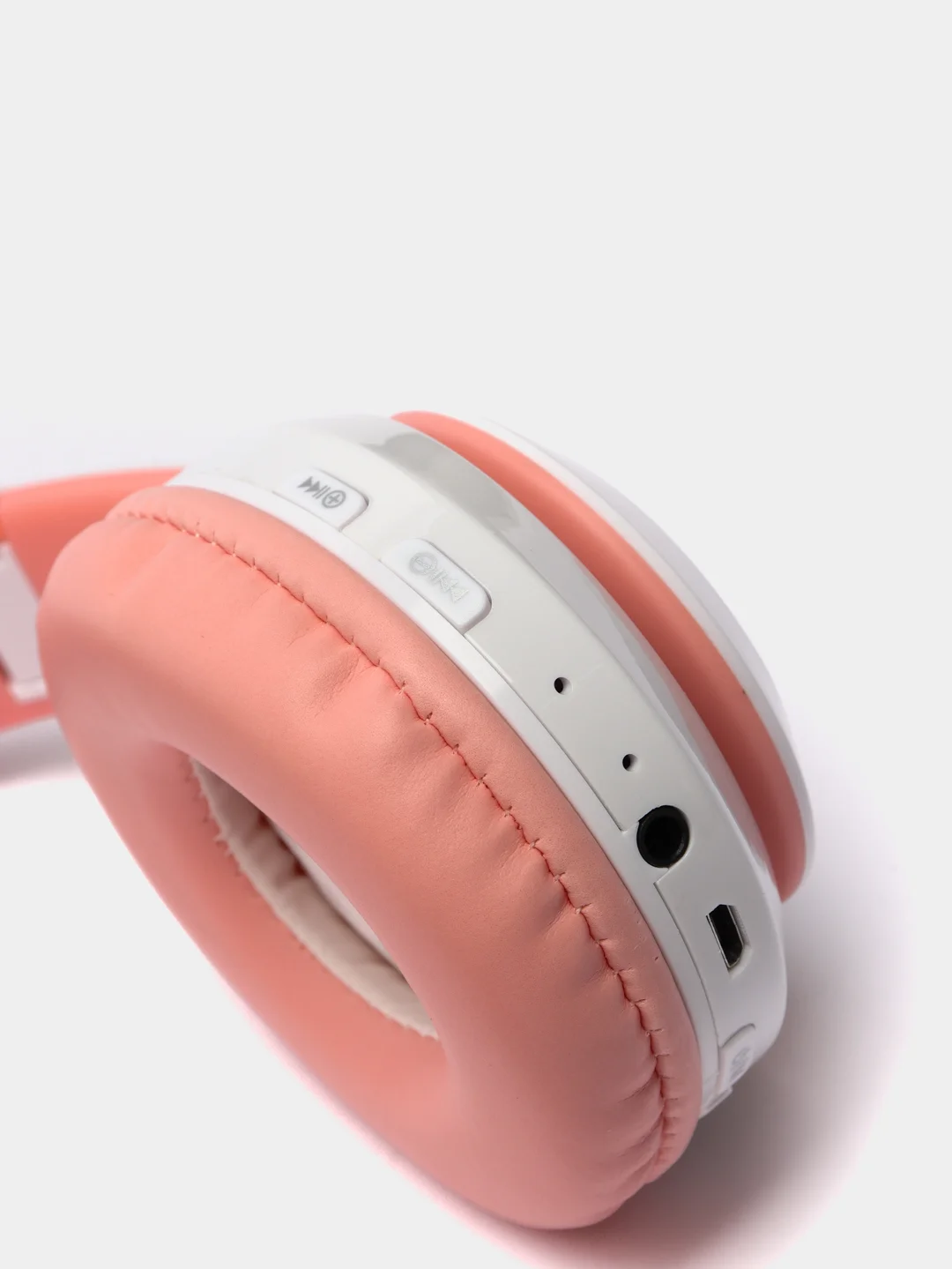 Розовый беспроводные Bluetooth наушники с кошачьими светящимися ушками, Cat Ear VZV-23M