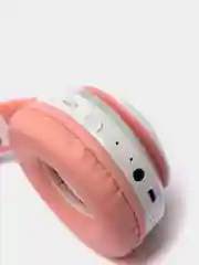 Розовый беспроводные Bluetooth наушники с кошачьими светящимися ушками, Cat Ear VZV-23M