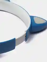 Голубой беспроводные Bluetooth наушники с кошачьими светящимися ушками, Cat Ear VZV-23M
