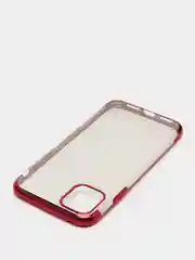 Красный прозрачный чехол на iPhone 6s 7 8 Plus + SE 20 X XS XR 11 Pro Max 12 для айфон