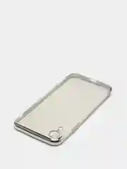 Серебряный прозрачный чехол на iPhone 6s 7 8 Plus + SE 20 X XS XR 11 Pro Max 12 для айфон