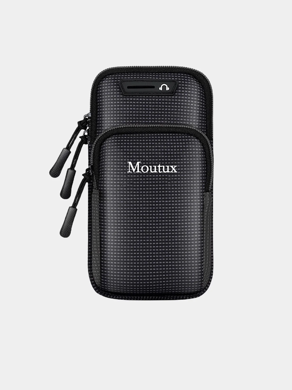 Черный чехол Moutux для телефона, на руку