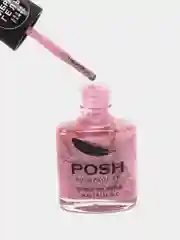 "гель лак для ногтей без лампы POSH с Блестками  розовое блаженство 306