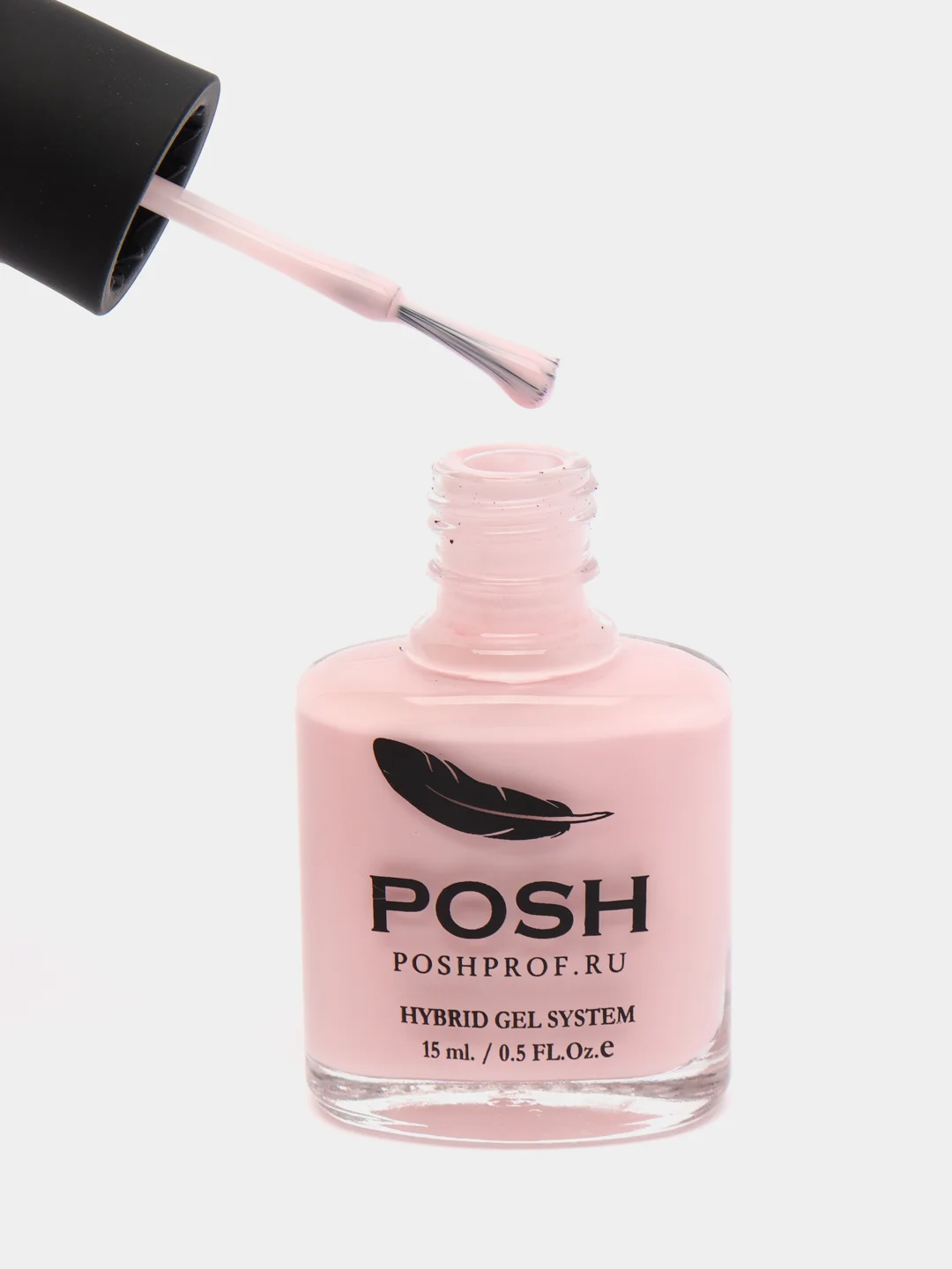 "гель лак для ногтей без лампы POSH 14F лак для франц. маникюра свадебное платье (плотный)