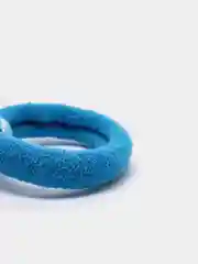 Лазурный резинка для волос "Бантик"