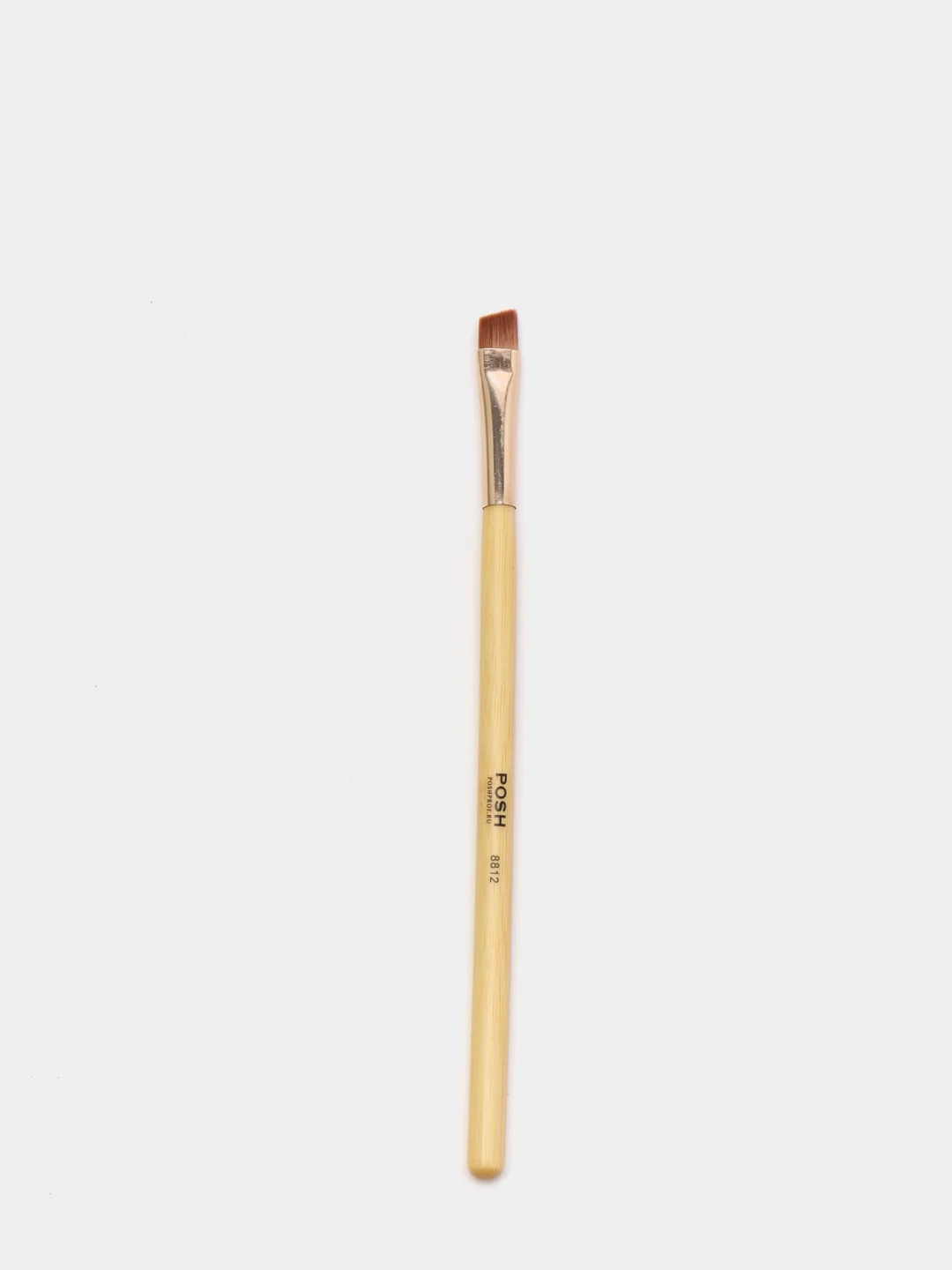 Кисть для бровей, подводки, межреснички POSH BAMBOO 8812