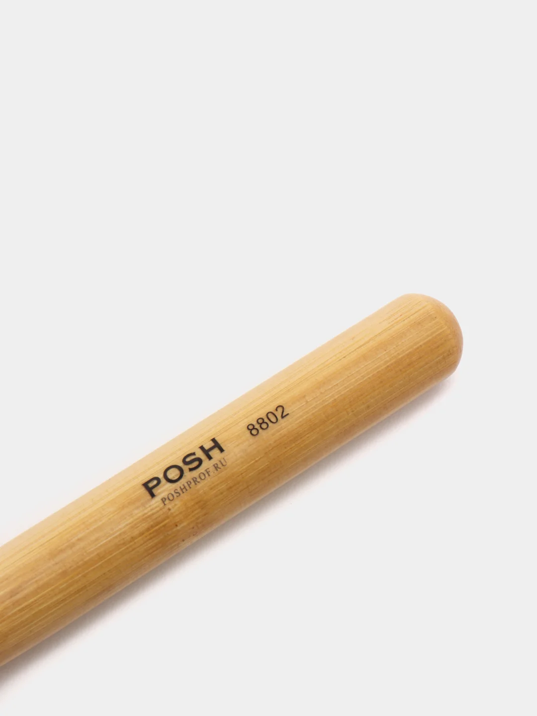 Кисть для пудры и румян Скошенная Большая POSH BAMBOO 8802