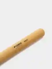 Кисть для пудры и румян Скошенная Большая POSH BAMBOO 8802