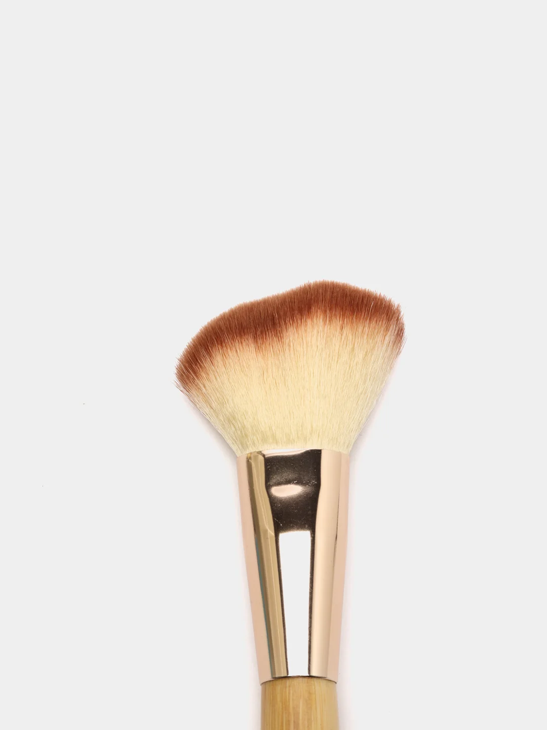 Кисть для пудры и румян Скошенная Большая POSH BAMBOO 8802