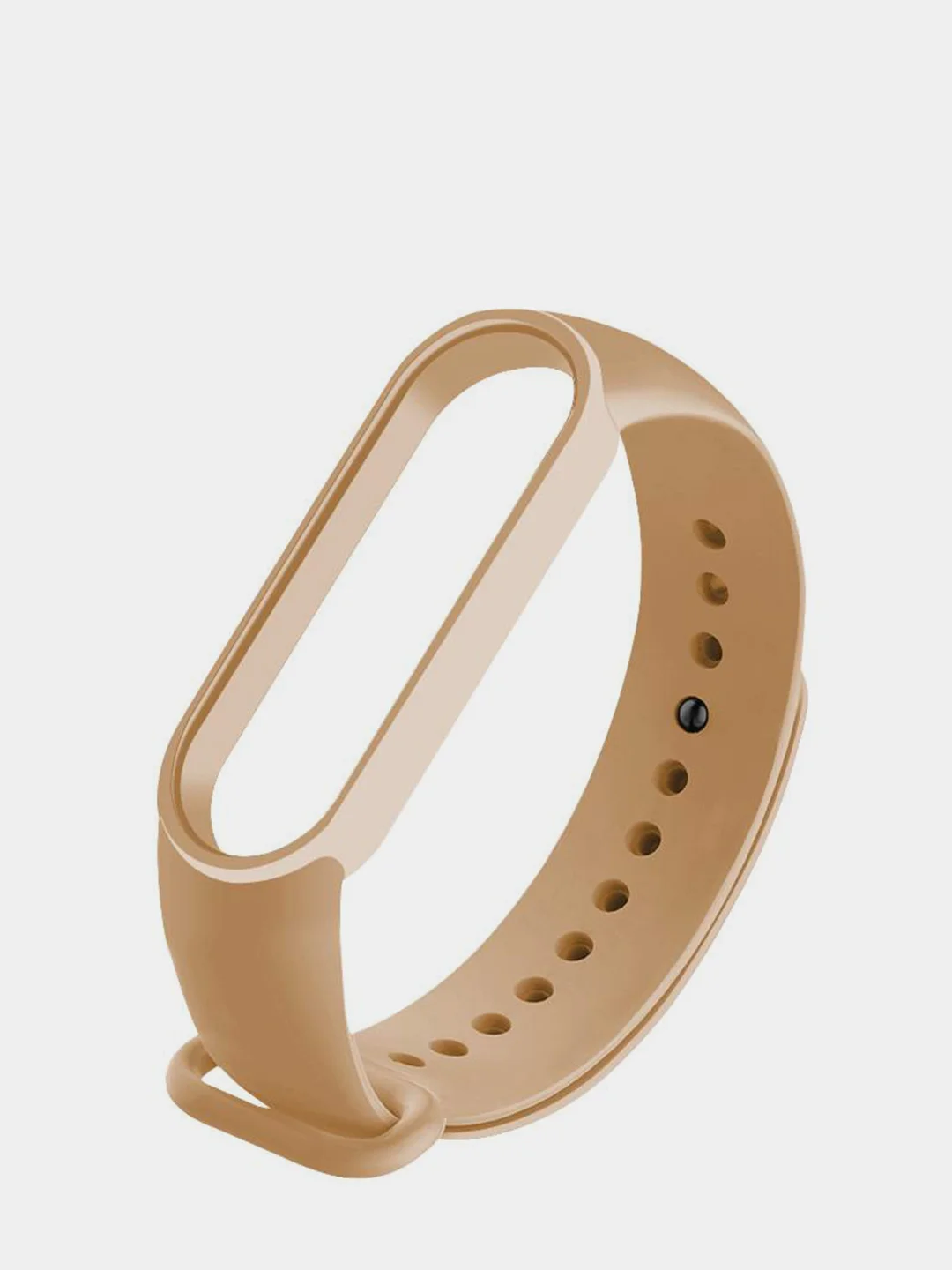 Багровый ремешок для Xiaomi Mi Band 5/Mi Band 6, силиконовый
