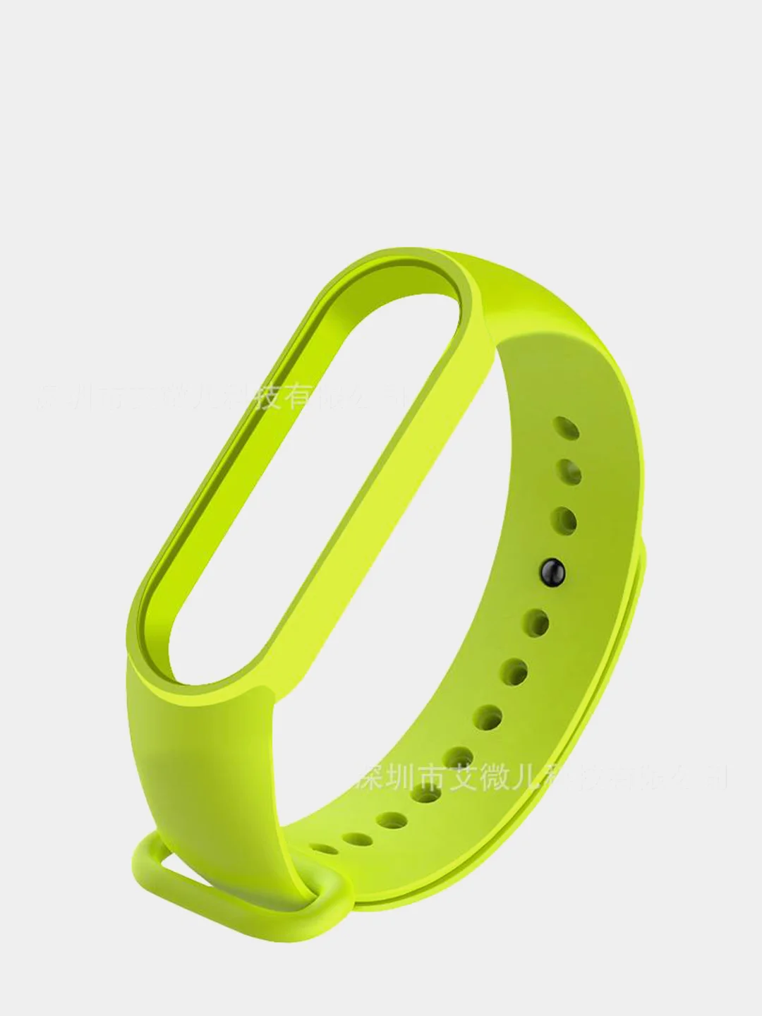 Лайм ремешок для Xiaomi Mi Band 5/Mi Band 6, силиконовый