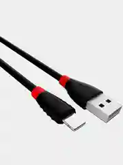 Черный кабель USB Hoco X27 Excellent для зарядки и передачи данных Micro, Type-C, Lightning