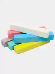 Оранжевый мелки цветные, детские, 12 штук