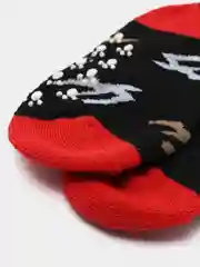 Черный носки детские махровые с тормозами