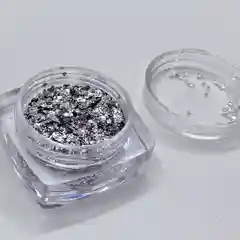 Серебряный блестки, пайетки, стружка, поталь, стразы, бульонки, глиттер для маникюра, дизайна ногтей