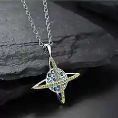 Цепочка с кулоном в виде планеты, цепочка "Вселенная"