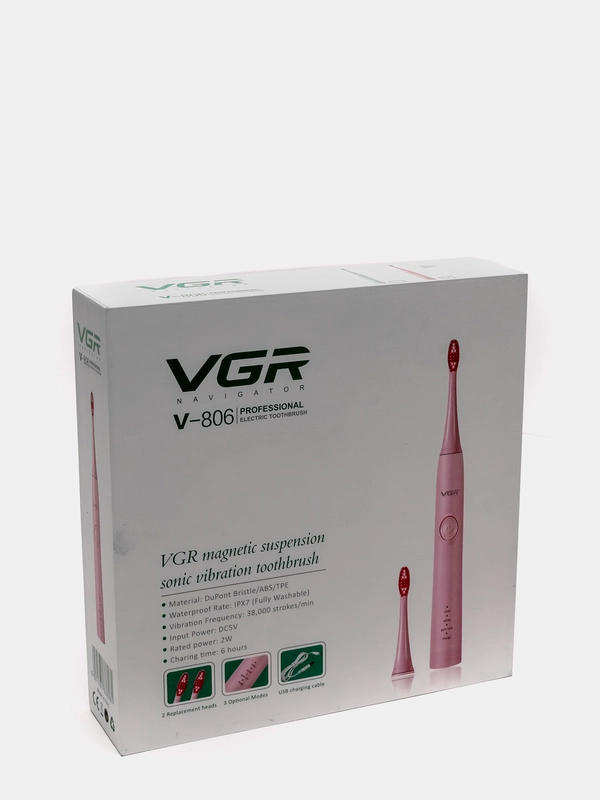 Электрическая зубная щетка VGR V-806