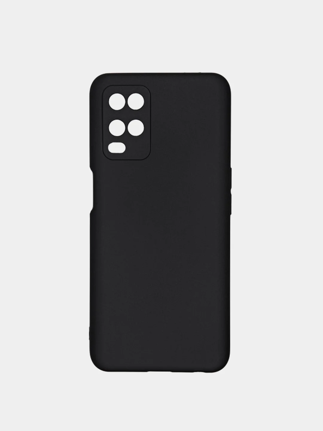 Чехол Oppo A54 черный силиконовый