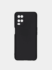 Чехол Oppo A54 черный силиконовый