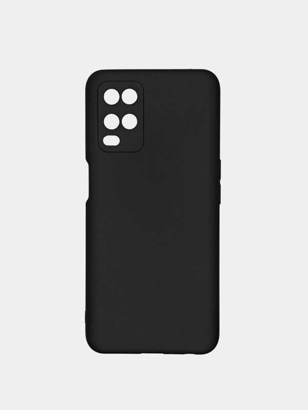 Чехол Oppo A54 черный силиконовый