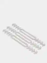 Серый держатель эластичный для медицинской маски со ступенчатой регулировкой длины