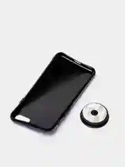 Синий чехол для телефона камера + кроштейн  для iPhone 12, 11, XR,  7/8/SE, 6/6S