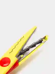 Красный детские безопасные кружевные ножницы, для творческих работ