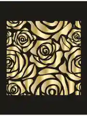 Трафарет пластиковый Luxart Template "Розы 1", 50 х 50 см, толщина 1,5-2 мм