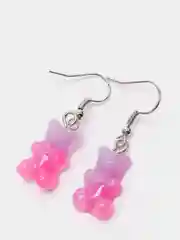 Серьги мармеладные мишки двухцветные