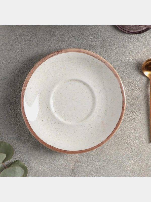 Блюдце для чайной чашки Beige, 16 см