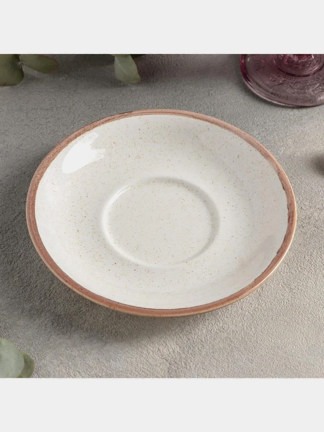 Блюдце для чайной чашки Beige, 16 см