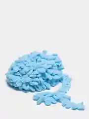 Небесно-голубой пряжа Alize Puffy, петельки, 5 штук, разные цвета