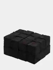 Уголь кокосовый COCOBRICO, 22 мм, 24 штуки