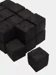 Уголь кокосовый COCOBRICO, 22 мм, 24 штуки