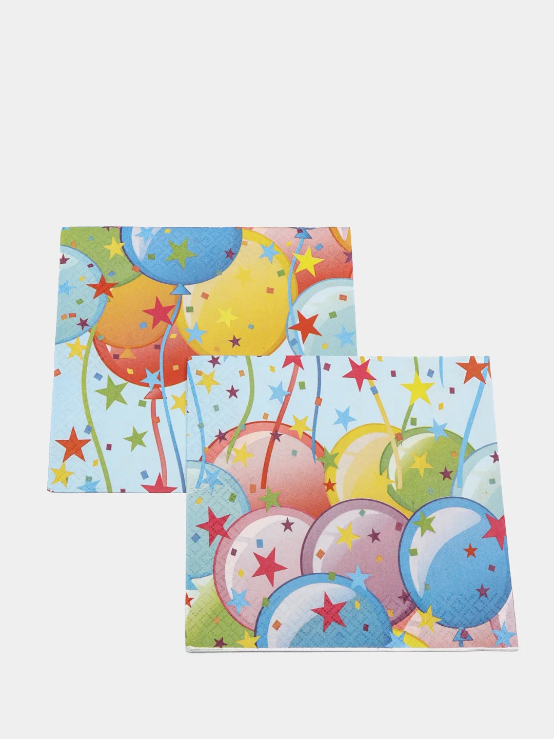 Салфетки бумажные трехслойные Шары 33*33 см, 20 шт