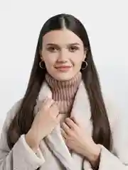 Карамельный снуд женский "Бафф" шерстяной,  для детей / мужской