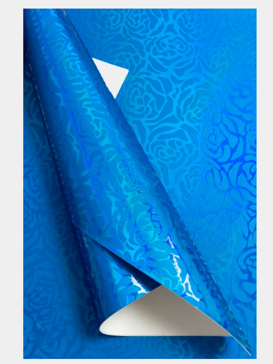 Индиго кожзам "Розочки", 20*30 см