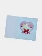 Розовый домик игрушечный Создай сам в рамке Сердце, румбокс
