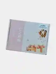 Розовый домик игрушечный Создай сам в рамке Сердце, румбокс