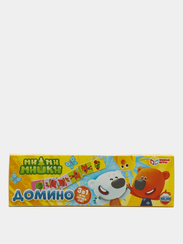 Домино "Ми-ми-мишки", 3 в 1