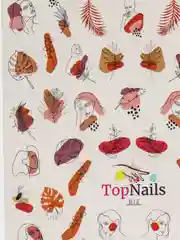 Слайдер/Top Nails/(водные наклейки) для дизайна ногтей. На любой фон
