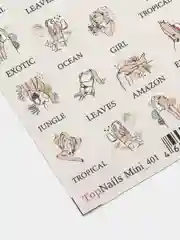 Слайдер/Top Nails/(водные наклейки) для дизайна ногтей. На любой фон