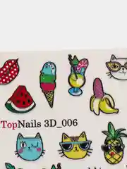 Слайдер/Top Nails/(водные наклейки) для дизайна ногтей. На любой фон