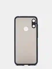 Темно-синий чехол для Honor 8A / 8A Prime / Huawei Y6 2019 / Y6 Prime 2019 / Y6s матовый пластиковый